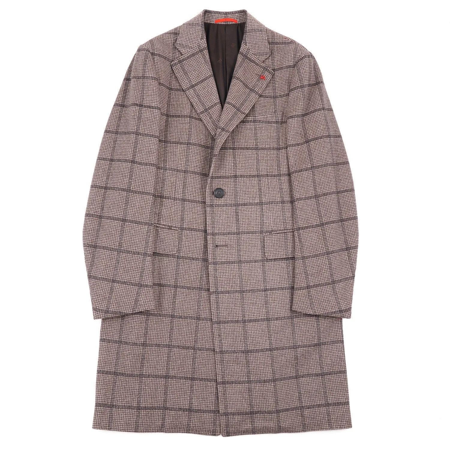 Isaia Wool and Cashmere Overcoat