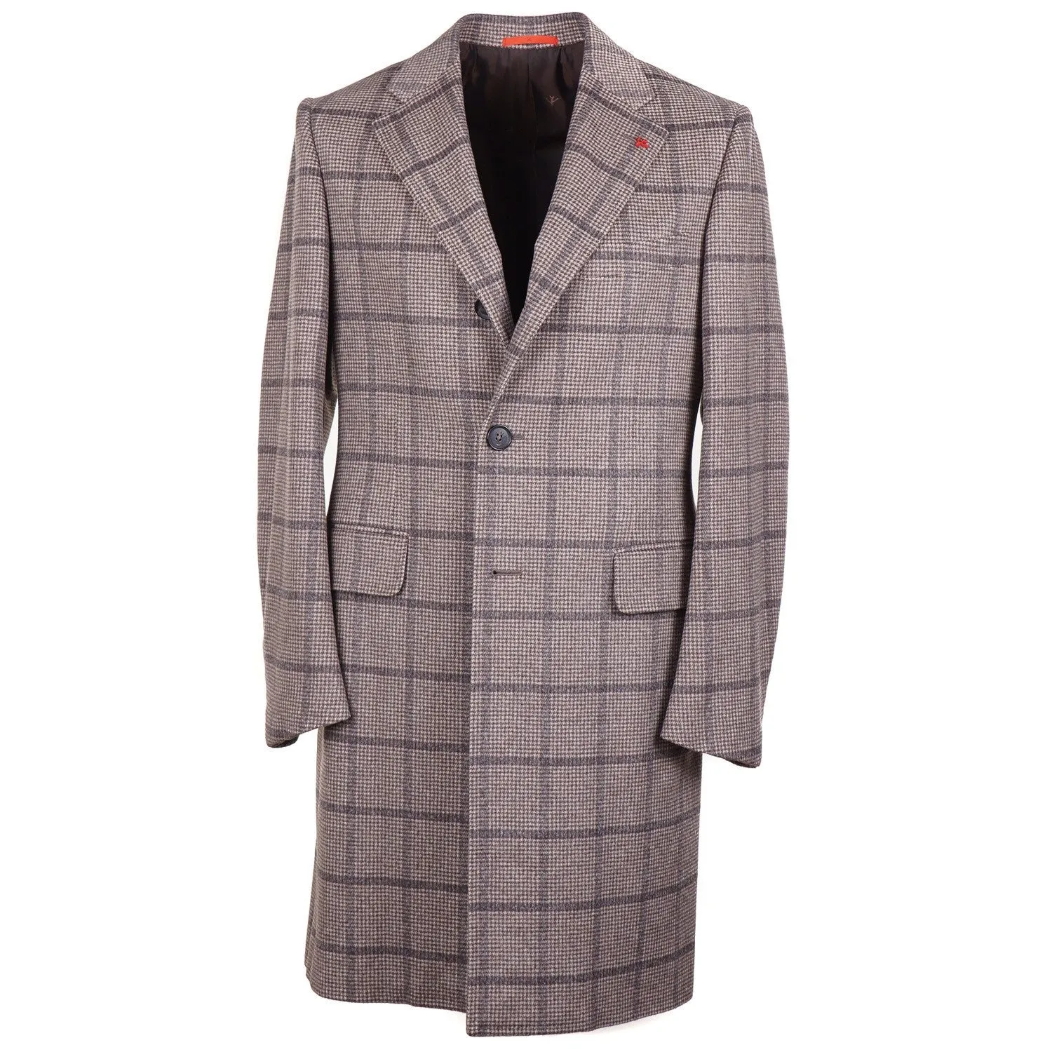 Isaia Wool and Cashmere Overcoat