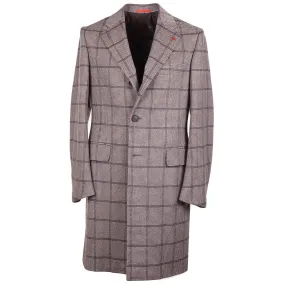 Isaia Wool and Cashmere Overcoat