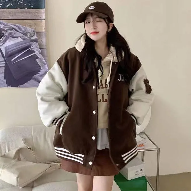 Kawaii Fall Baseball Coat