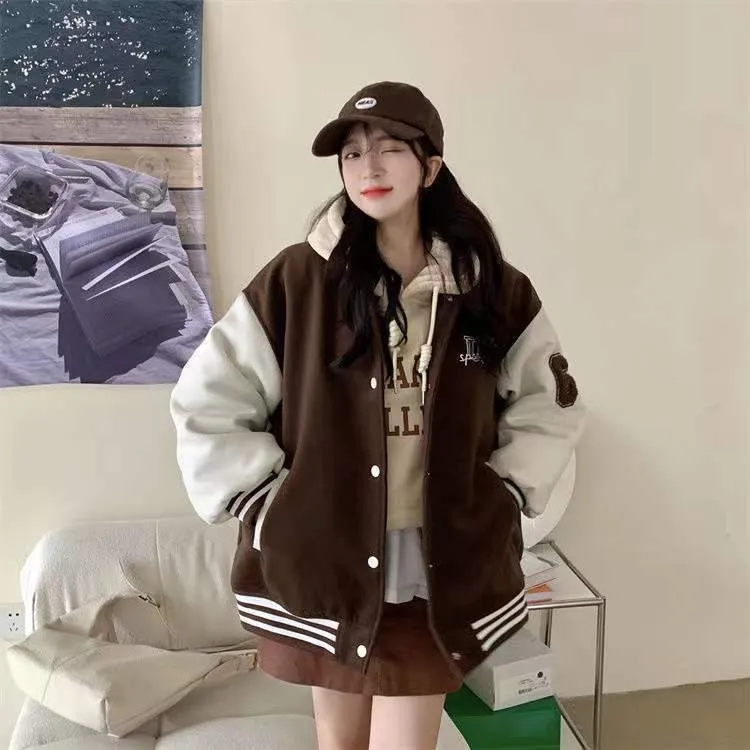 Kawaii Fall Baseball Coat