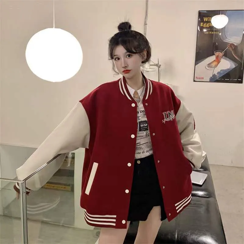 Kawaii Fall Baseball Coat