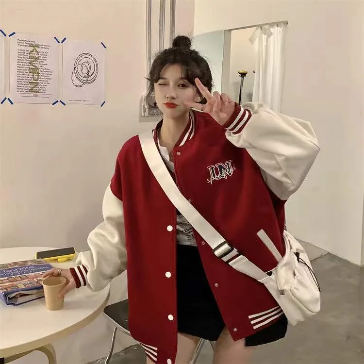 Kawaii Fall Baseball Coat