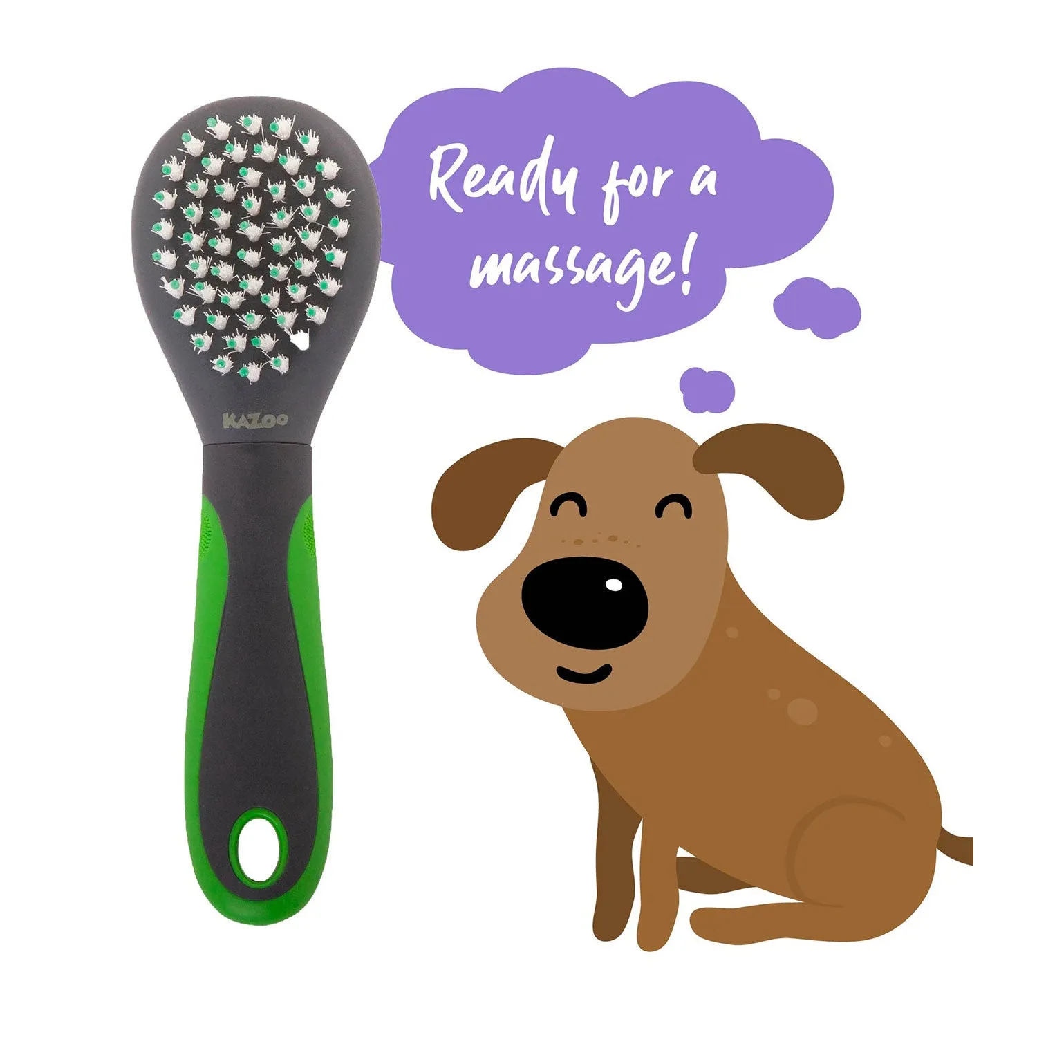 Kazoo Soft Puppy Brush for Dogs