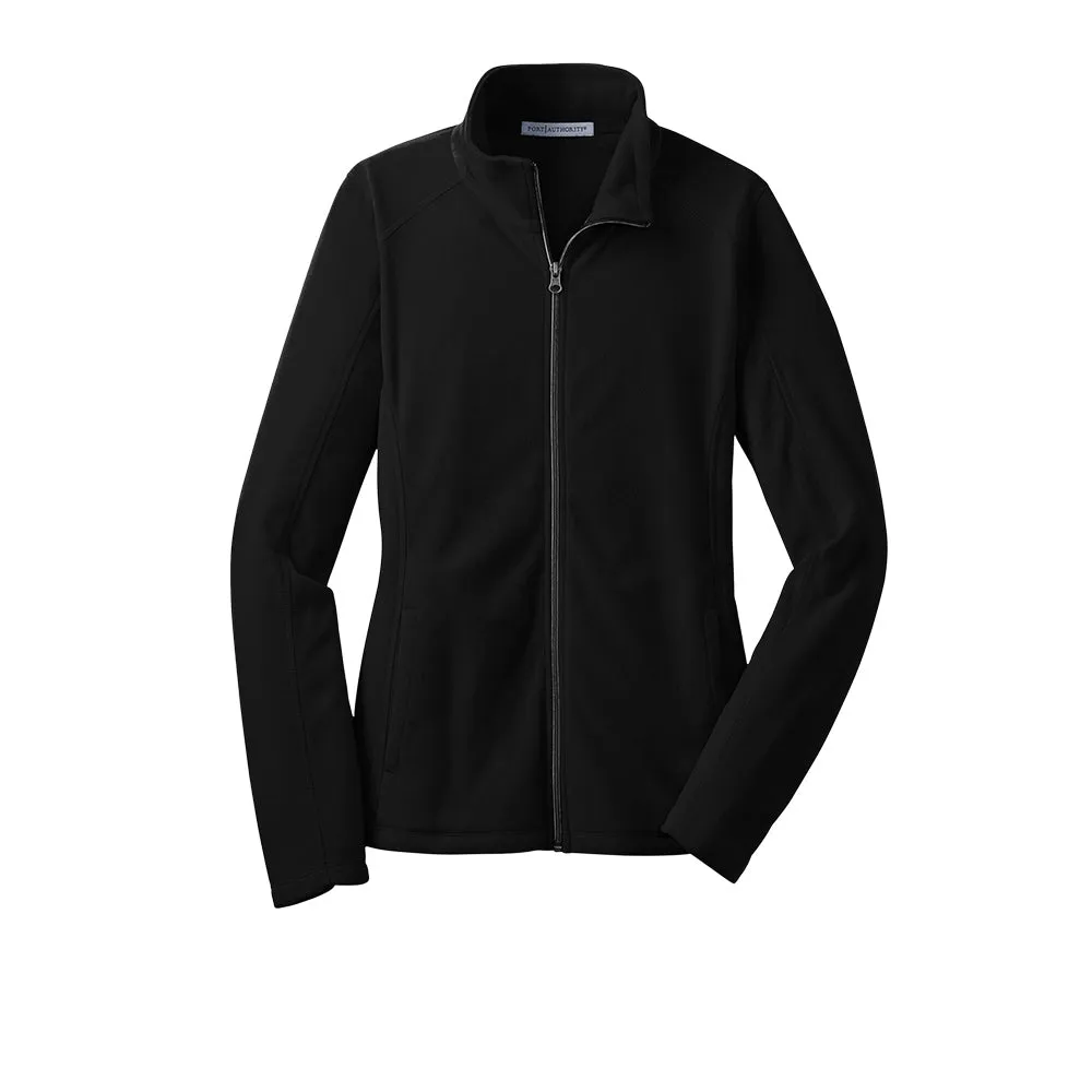 Ladies Stethoscope Lightweight Fleece Full Zip Jacket