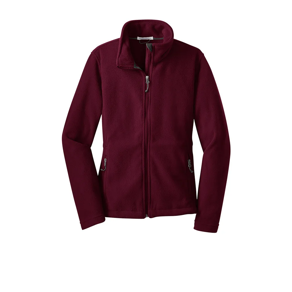 Ladies Stethoscope Midweight Fleece Full Zip Jacket