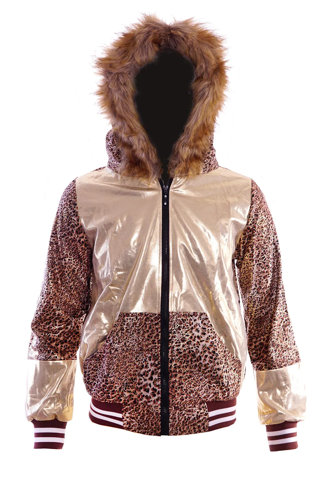 LAST TWO! Size (S) | Lux Leopard Print | Deluxe Disarray Hoody