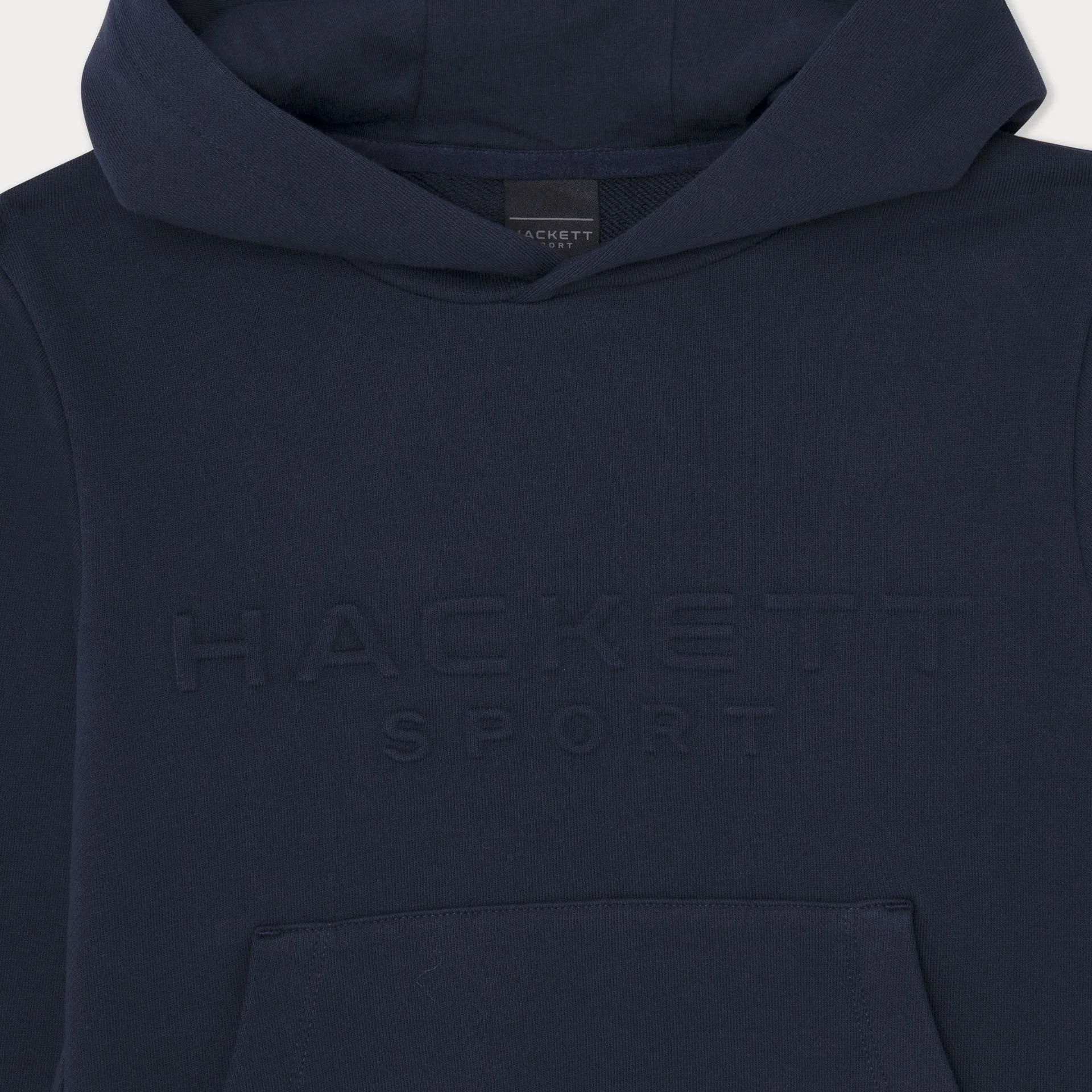 Logo Embossed Hoody