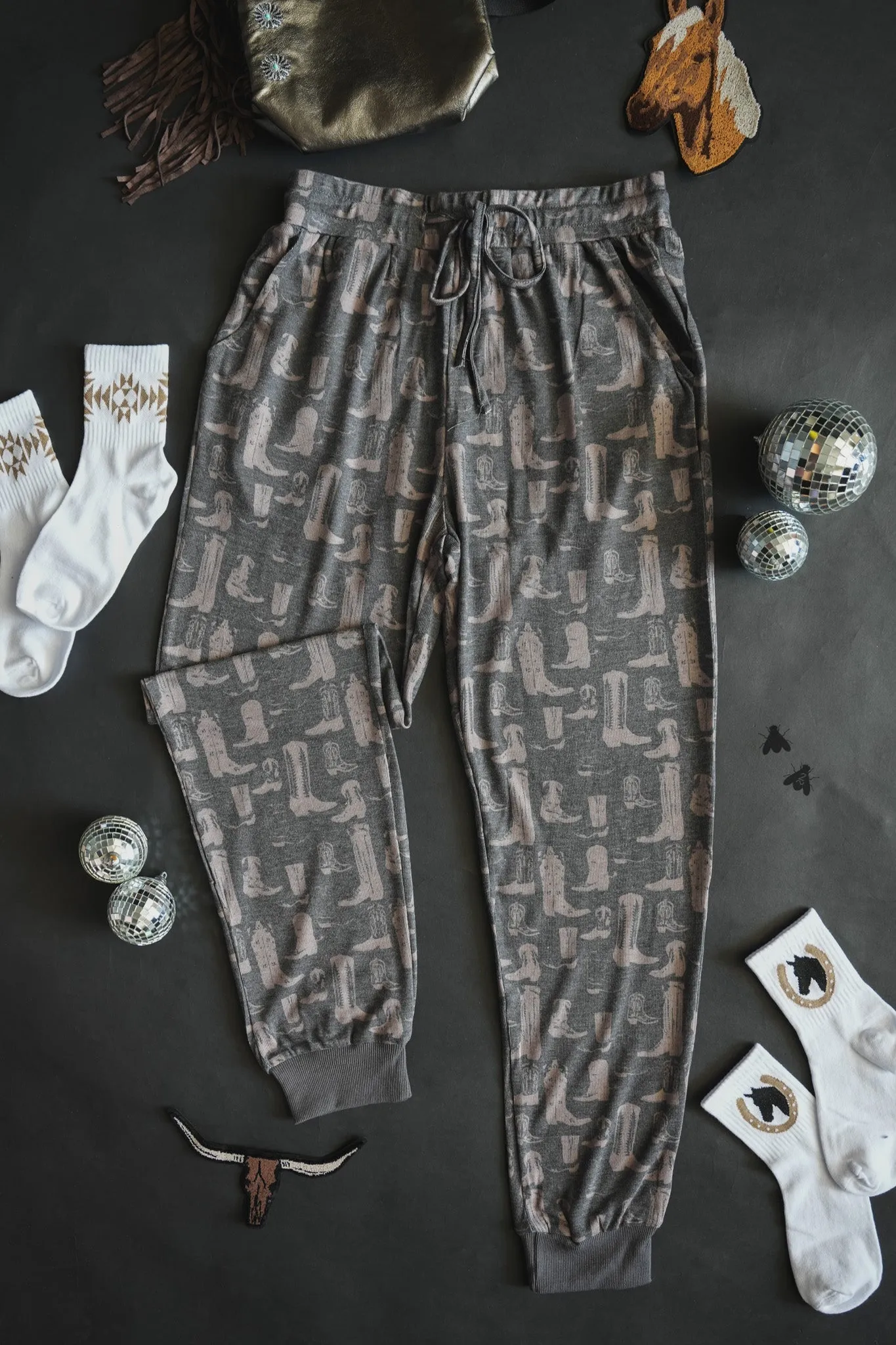 LOUNGY LARIAT JOGGERS *BOOT SCOOT