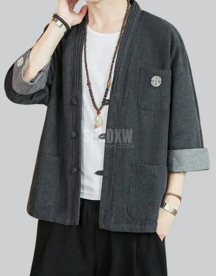 Men's Denim Kimono