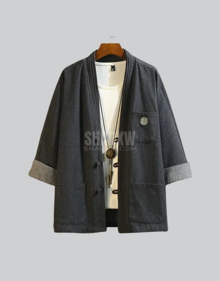 Men's Denim Kimono