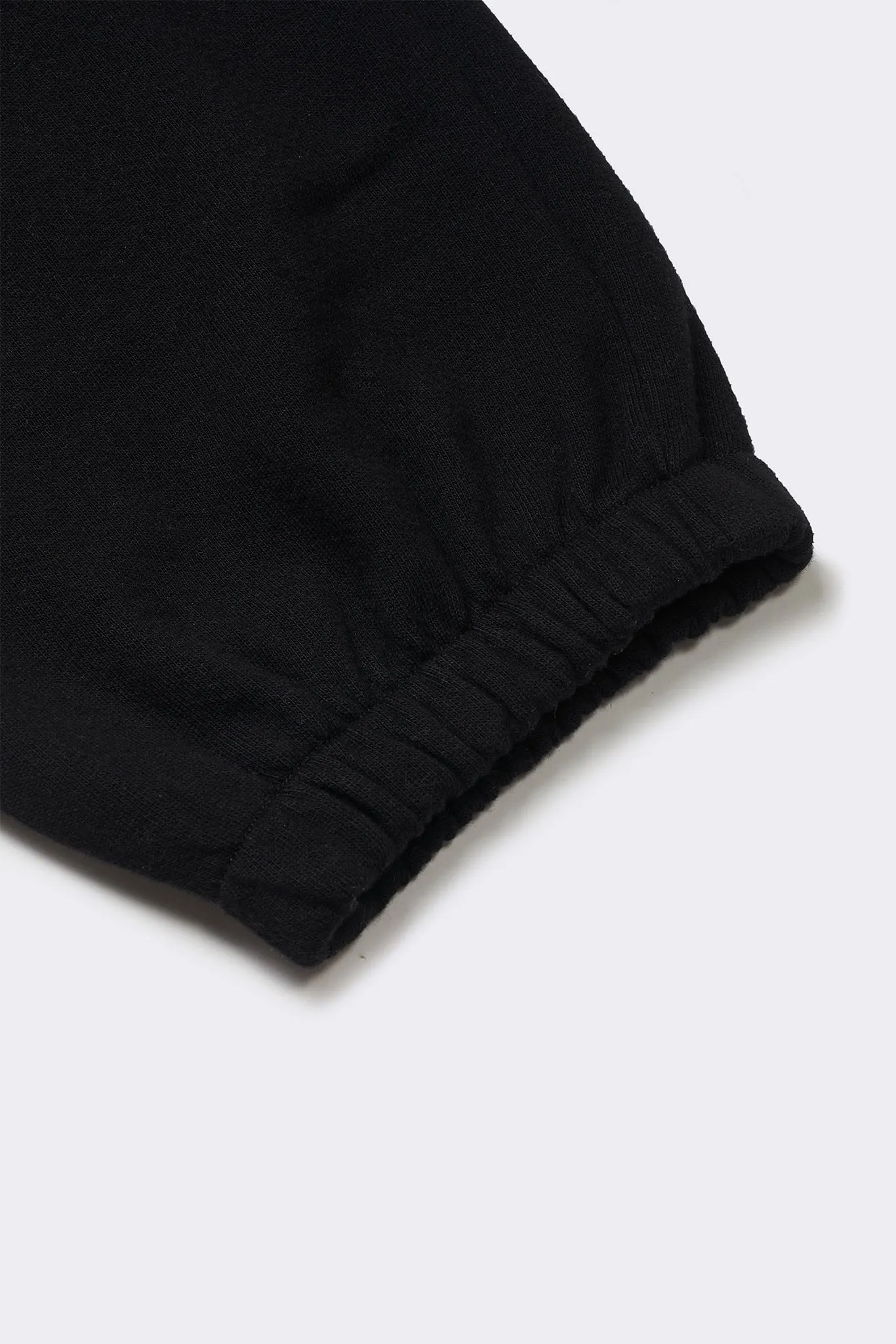 Men's Organic Heavyweight Fleece Sweatpants in Black