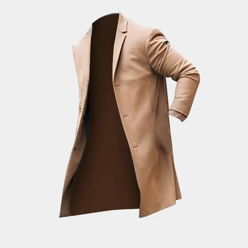 Men's Trench Long Jackets