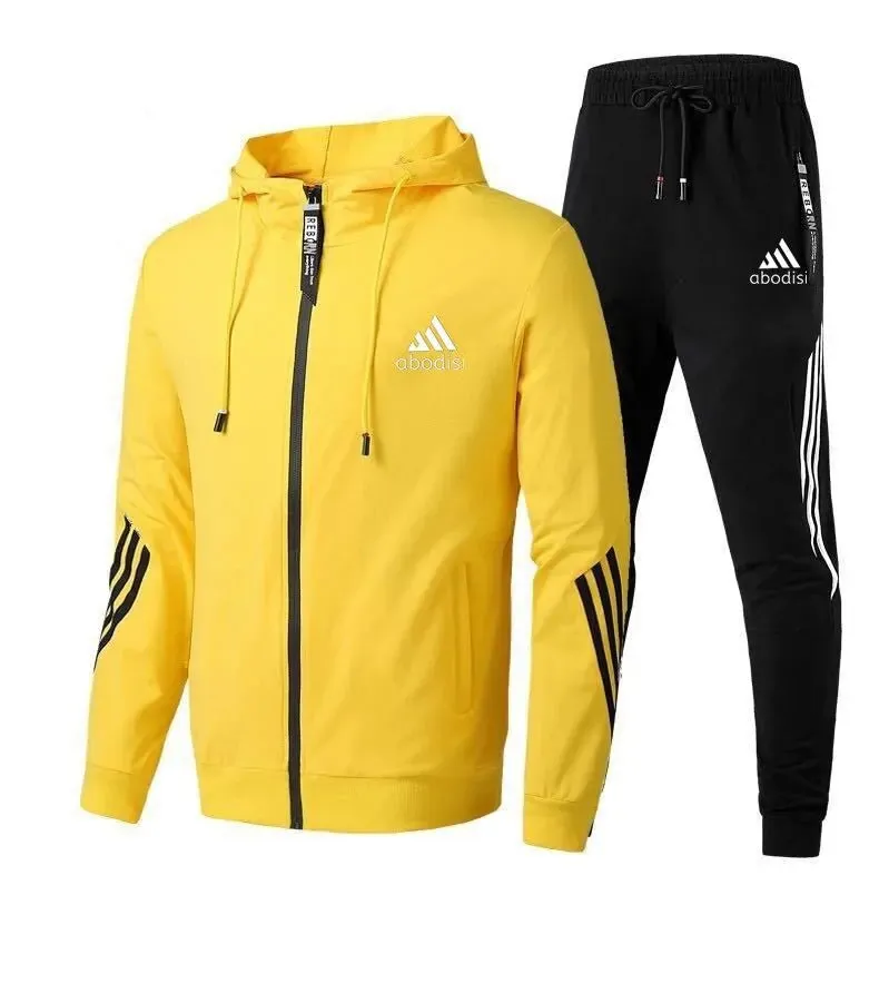 Mens Two Piece Training Tracksuit