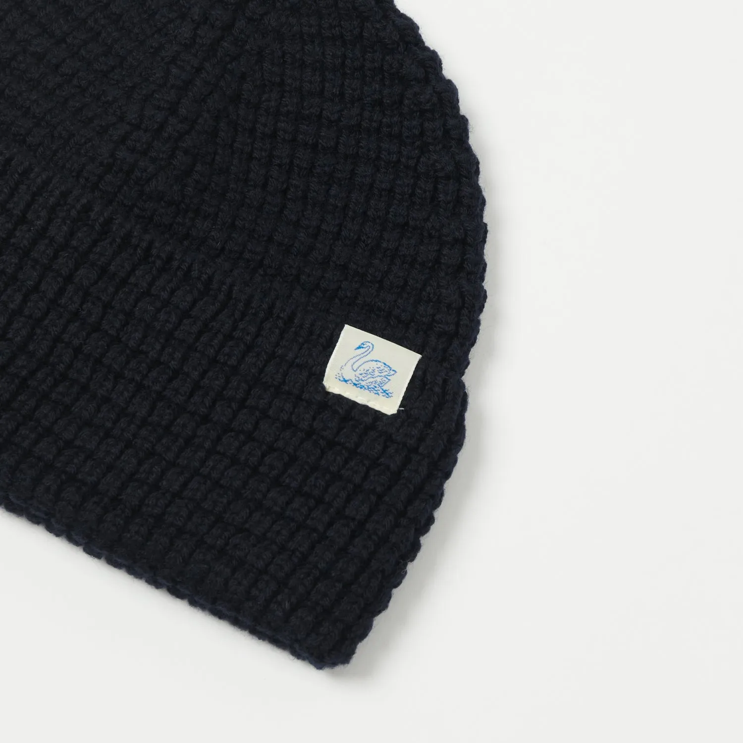 Merz b. Schwanen MWBN06 Good Basics Beanie - Dark Navy