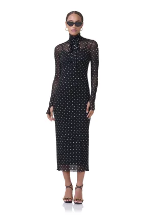 Nesa Dress - Noir Dot