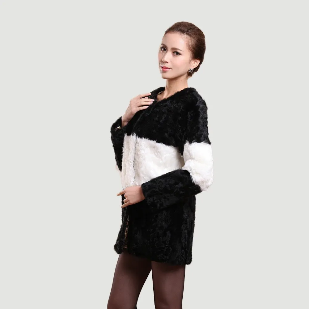 New Lamb Fur Coat Jacket Overcoat  Winter Overcoat In Fashion Interval Color Style Good Quality Lamb Fur FS13068