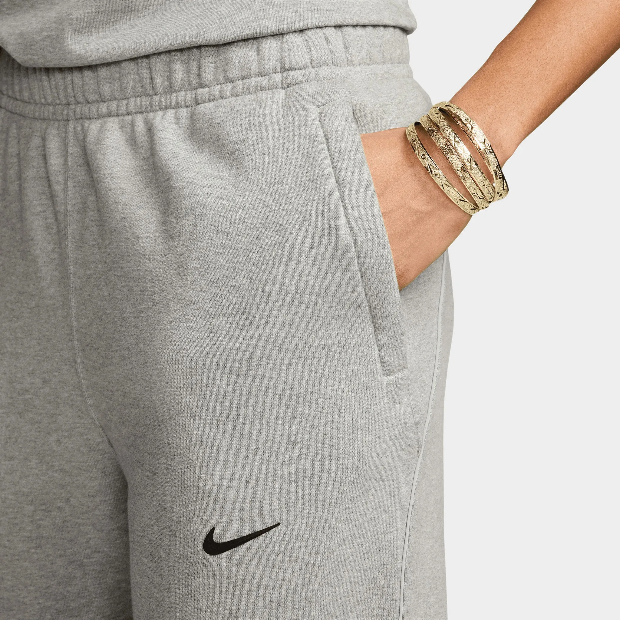 Nike NOCTA NRG Fleece Sweatpants Dark Grey Heather / Matte Silver