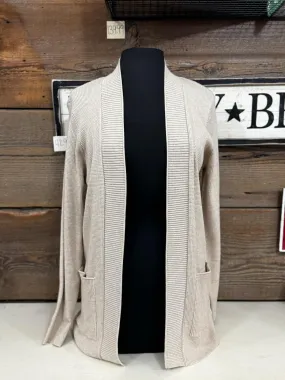 Oatmeal Waffle Cardigan