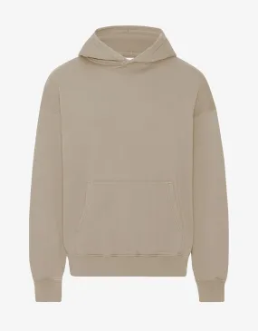 Organic Oversized Hood - Oyster Grey