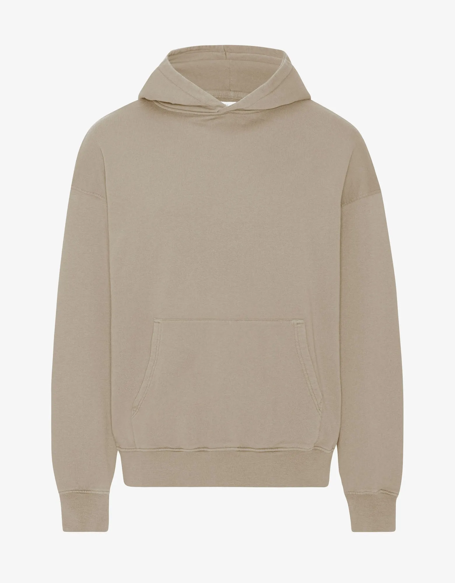 Organic Oversized Hood - Oyster Grey