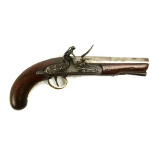 Original 1812 British Flintlock Pistol by Galton for Baring Brothers & Co Bank