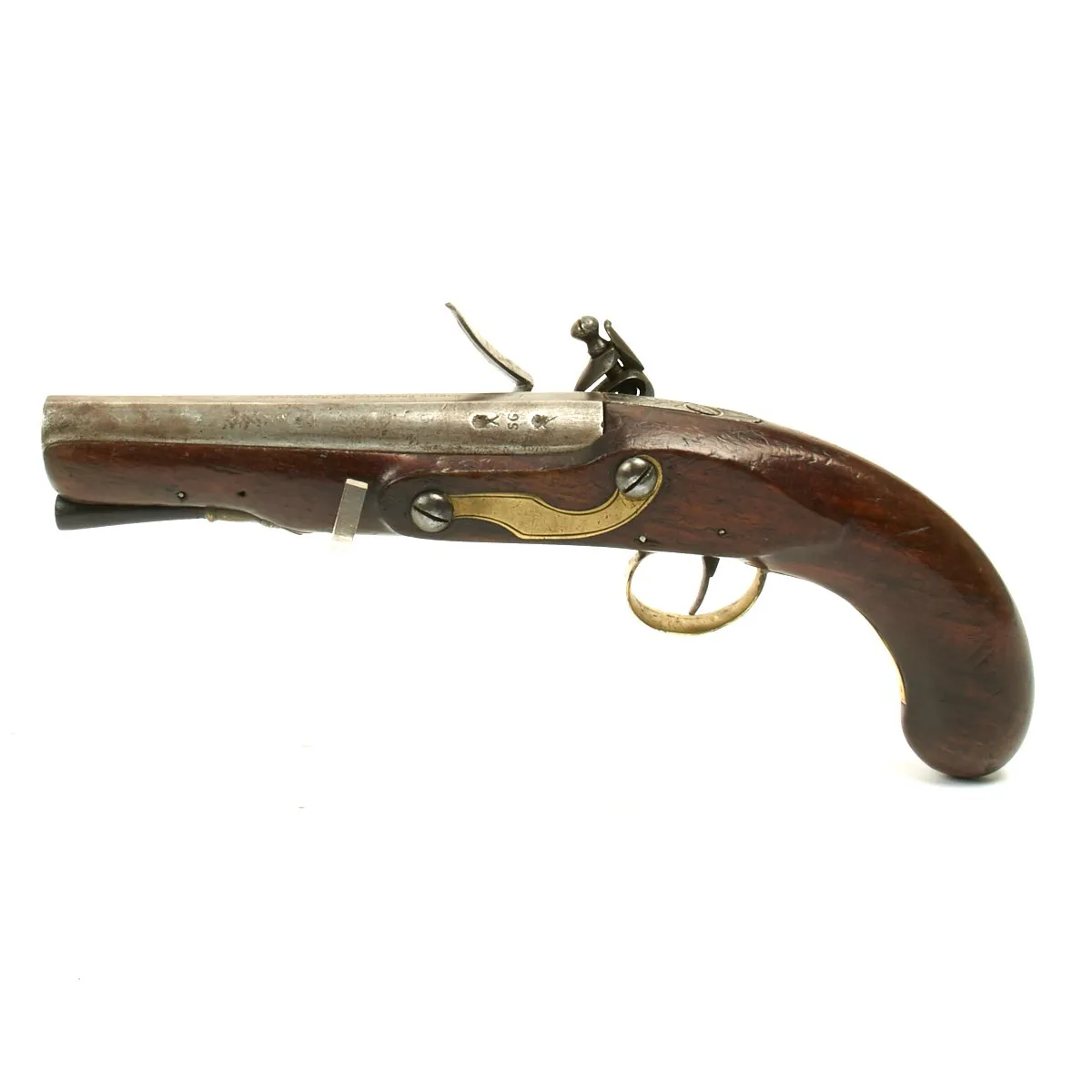 Original 1812 British Flintlock Pistol by Galton for Baring Brothers & Co Bank