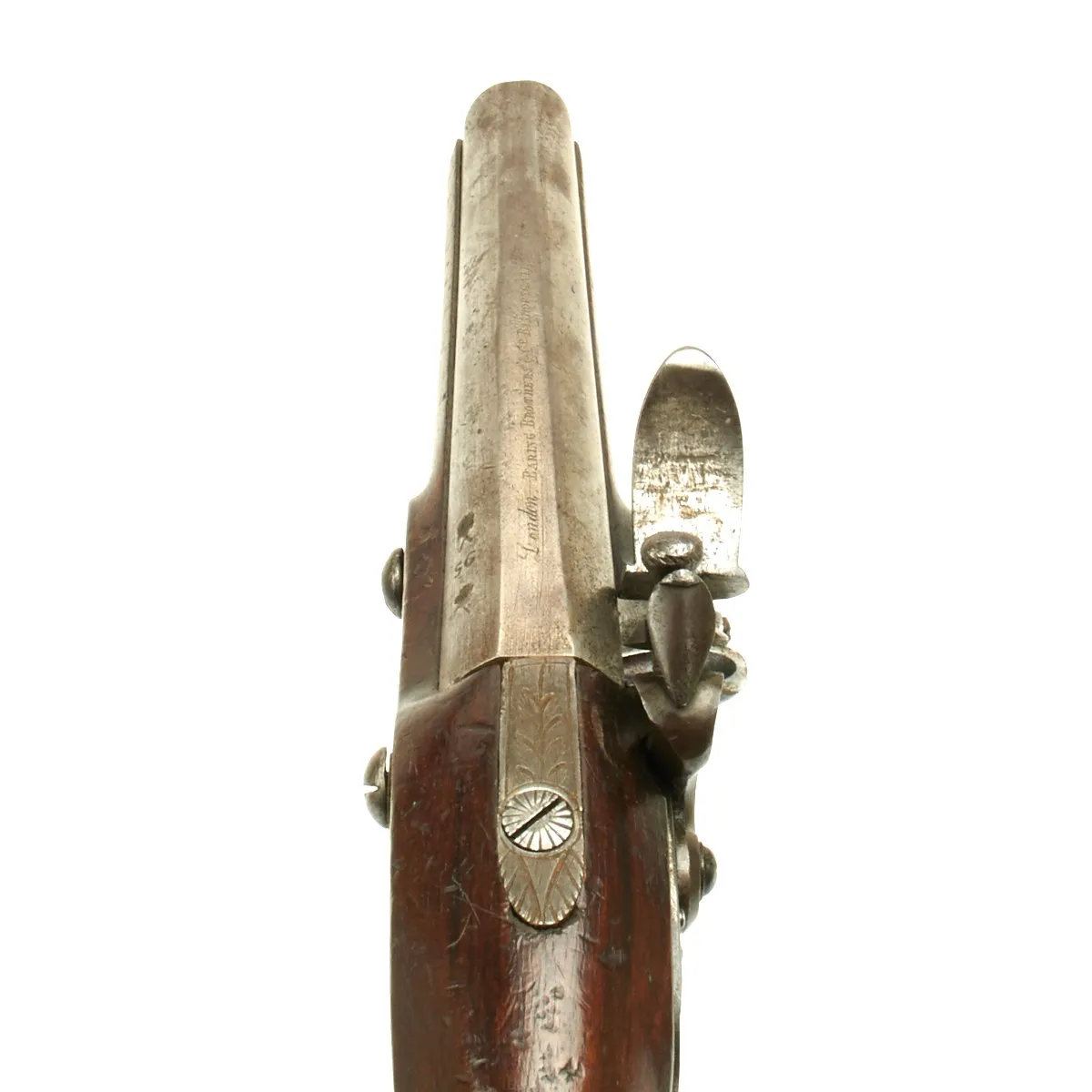 Original 1812 British Flintlock Pistol by Galton for Baring Brothers & Co Bank