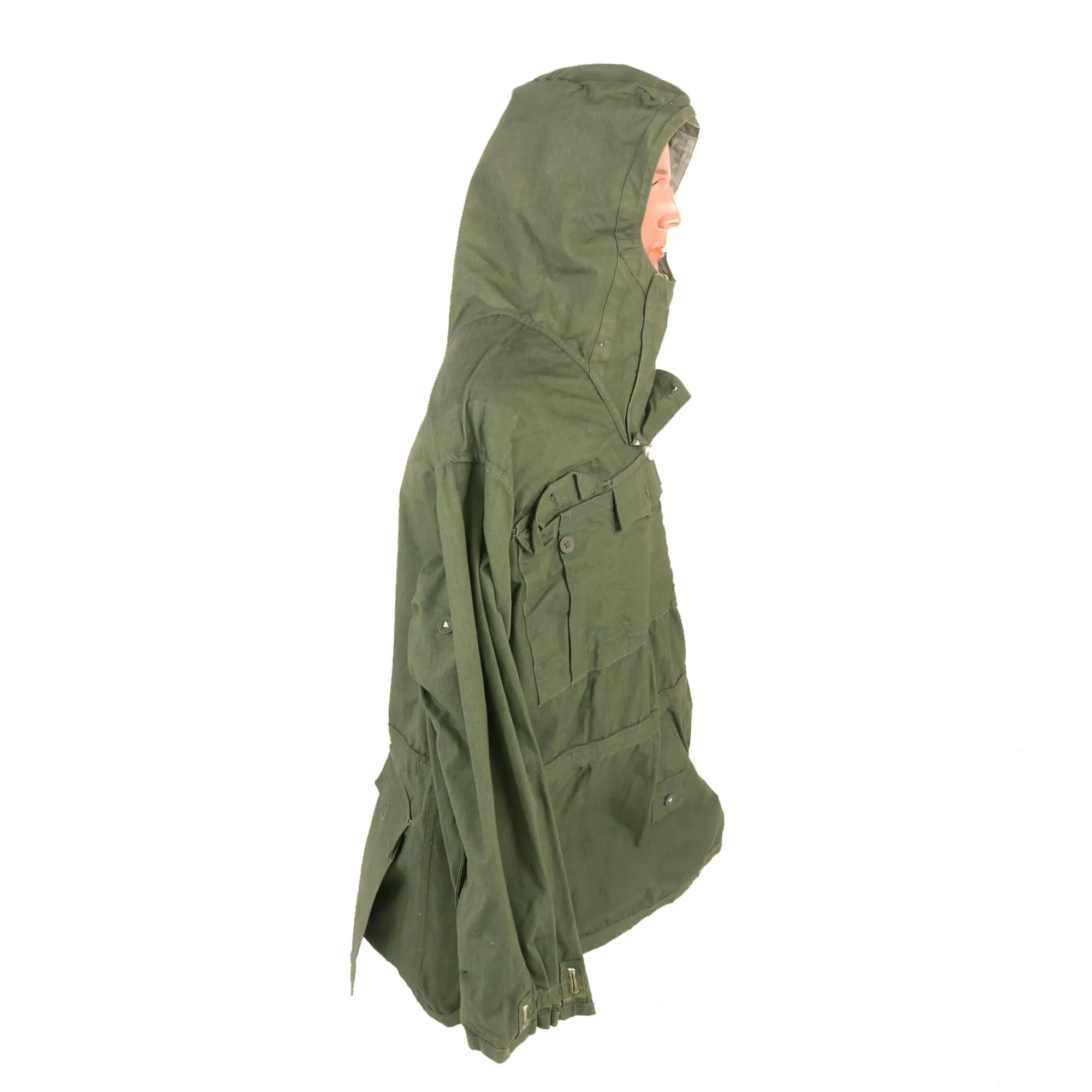 Original German WWII Gebirgsjäger Mountain Trooper M42 Wind Anorak Reversible Smock - dated 1943