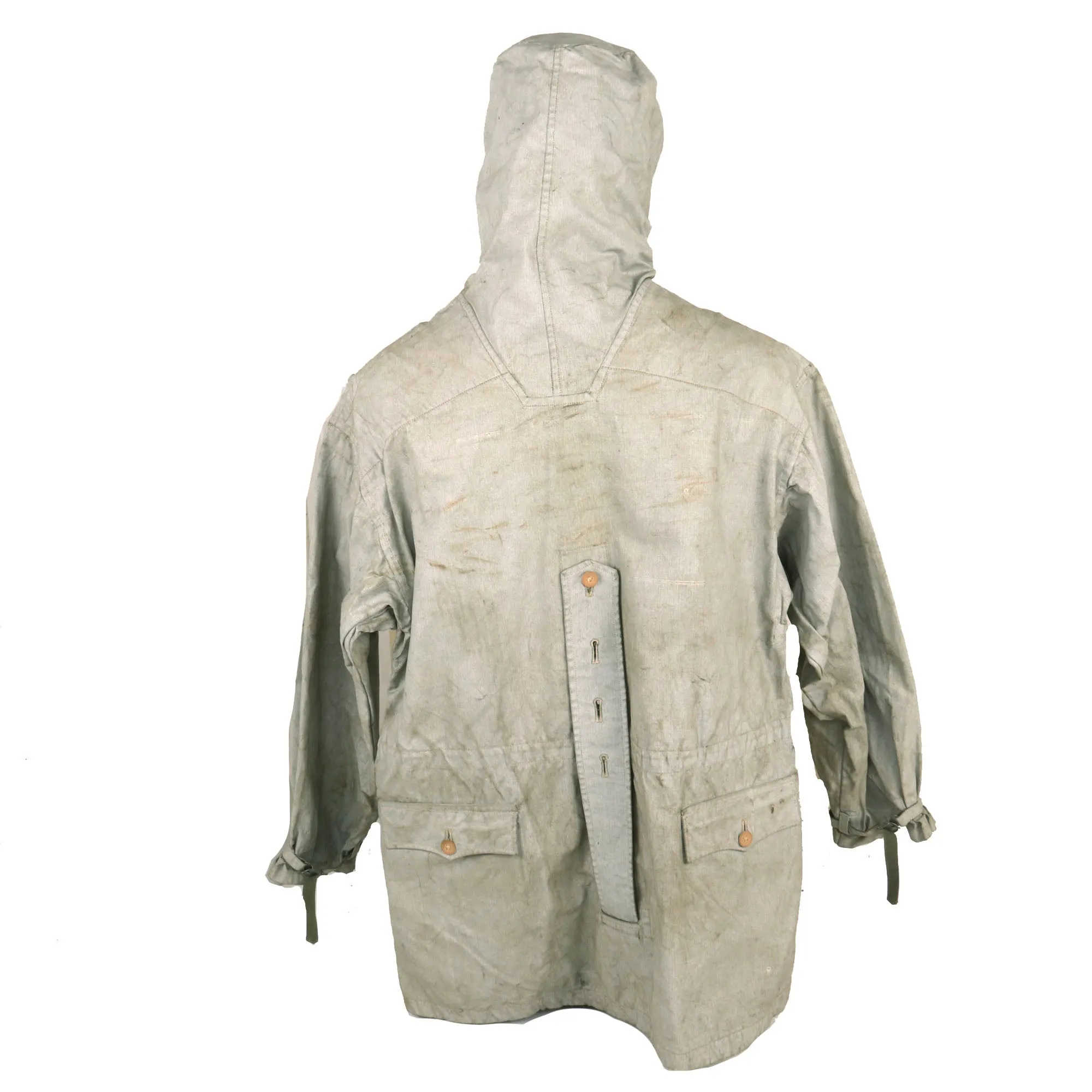 Original German WWII Gebirgsjäger Mountain Trooper M42 Wind Anorak Reversible Smock - dated 1943