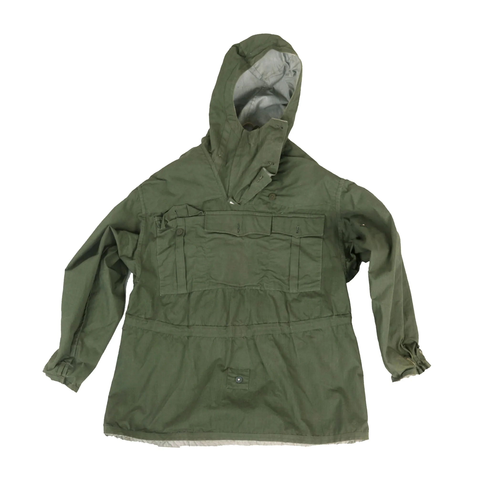 Original German WWII Gebirgsjäger Mountain Trooper M42 Wind Anorak Reversible Smock - dated 1943