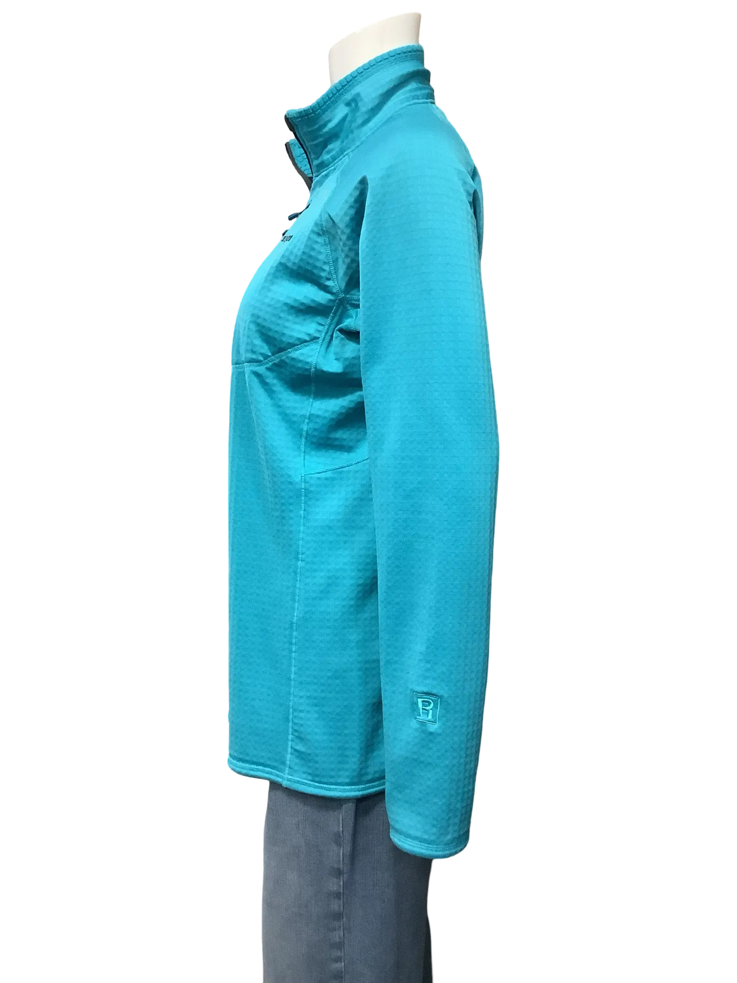 Patagonia Fleece 1/4 Zip Pull Over Blue Size: L