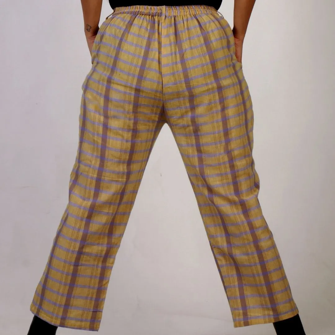 Patta Gobi Checks Trouser Set