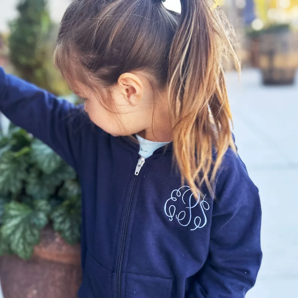 Personalized Infant/Toddler Full Zip Hoodie