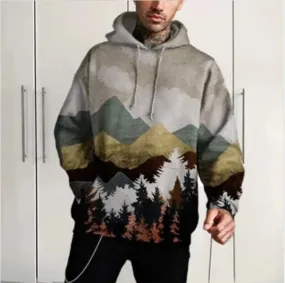 printed hoodie Super Flexible Hoodie Casual Hoodie