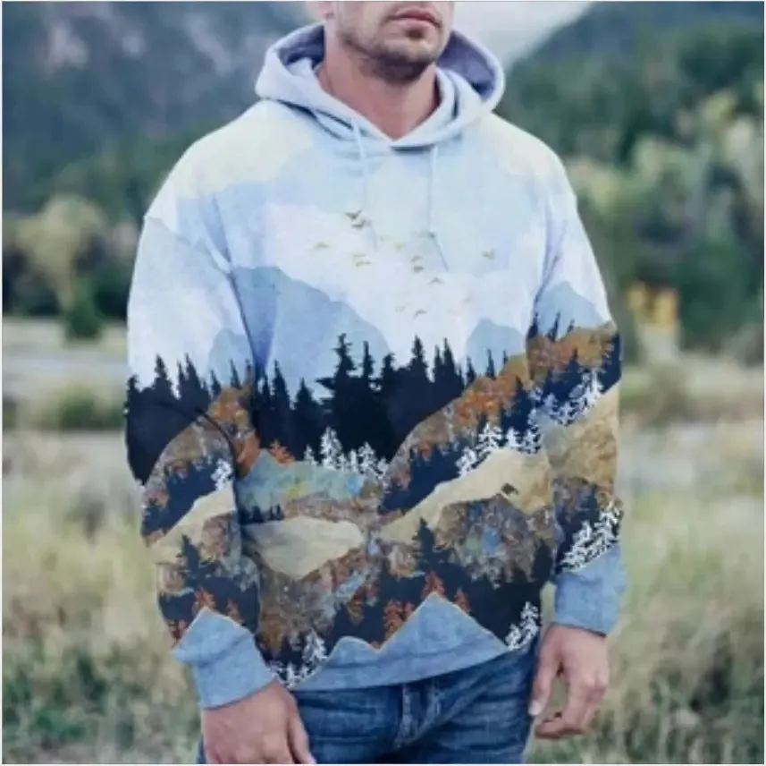 printed hoodie Super Flexible Hoodie Casual Hoodie