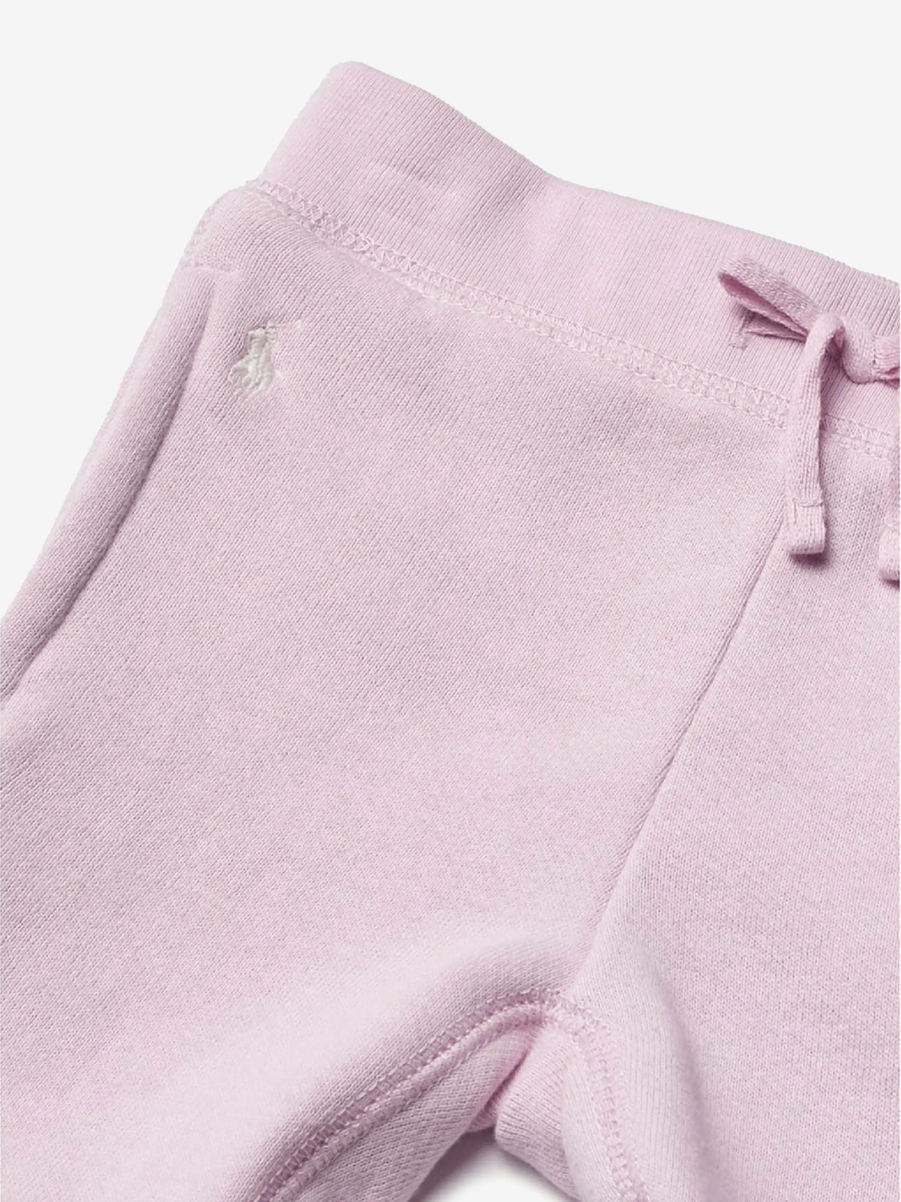 Ralph Lauren Girls Pink Fleece Joggers