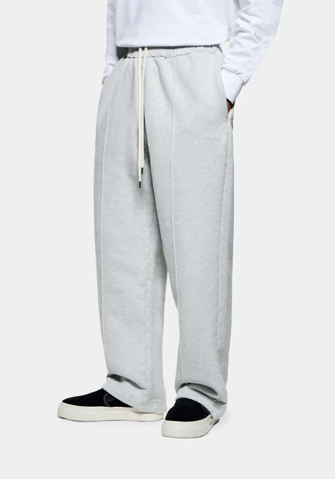 Relaxed Fit 800 GSM Superweight Wide Leg Joggers