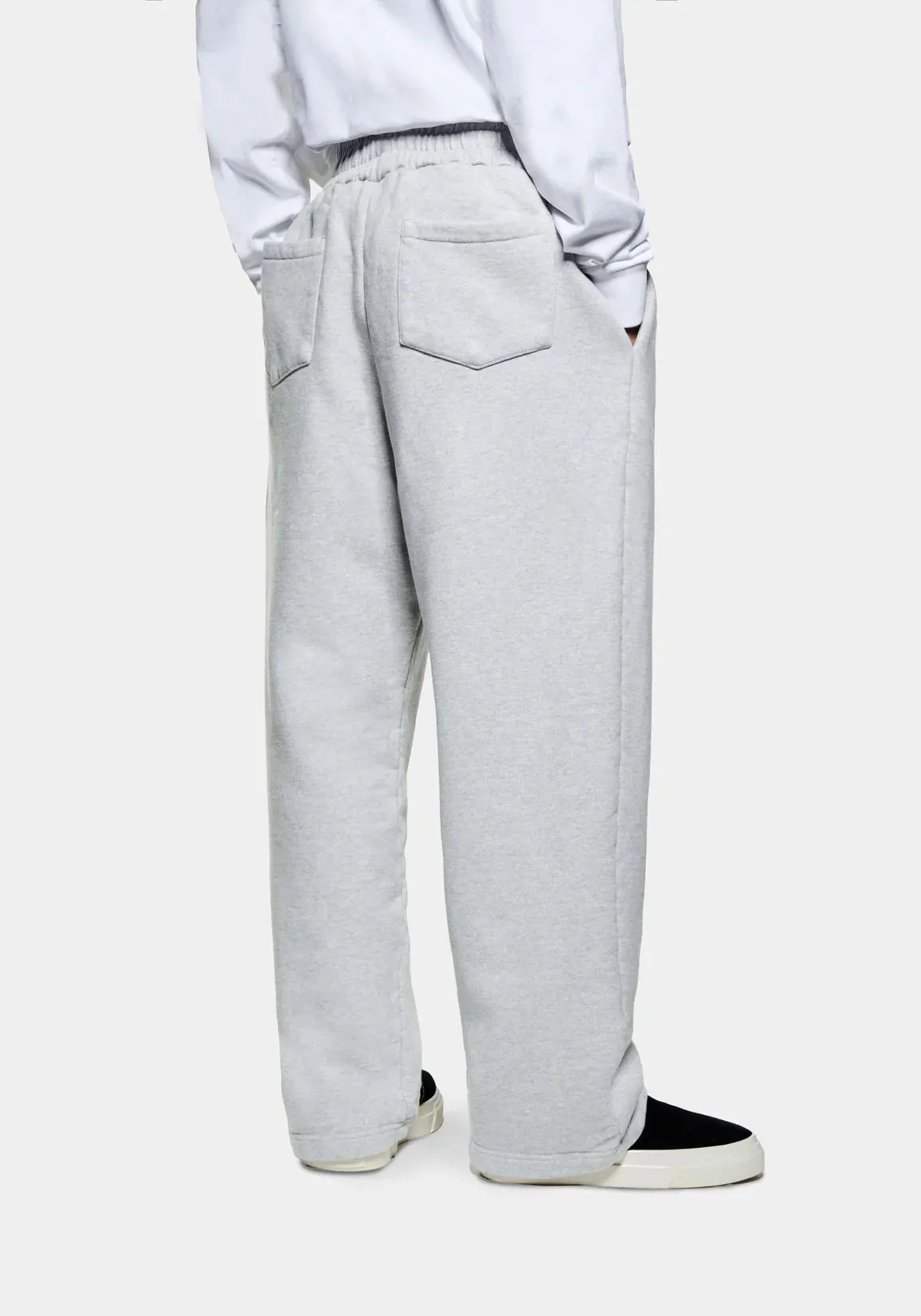 Relaxed Fit 800 GSM Superweight Wide Leg Joggers