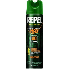 Repel Sportsman Max 40% Deet 6.5 oz