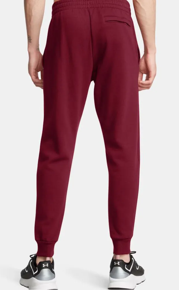 Rival Fleece Joggers in Red by Under Armour