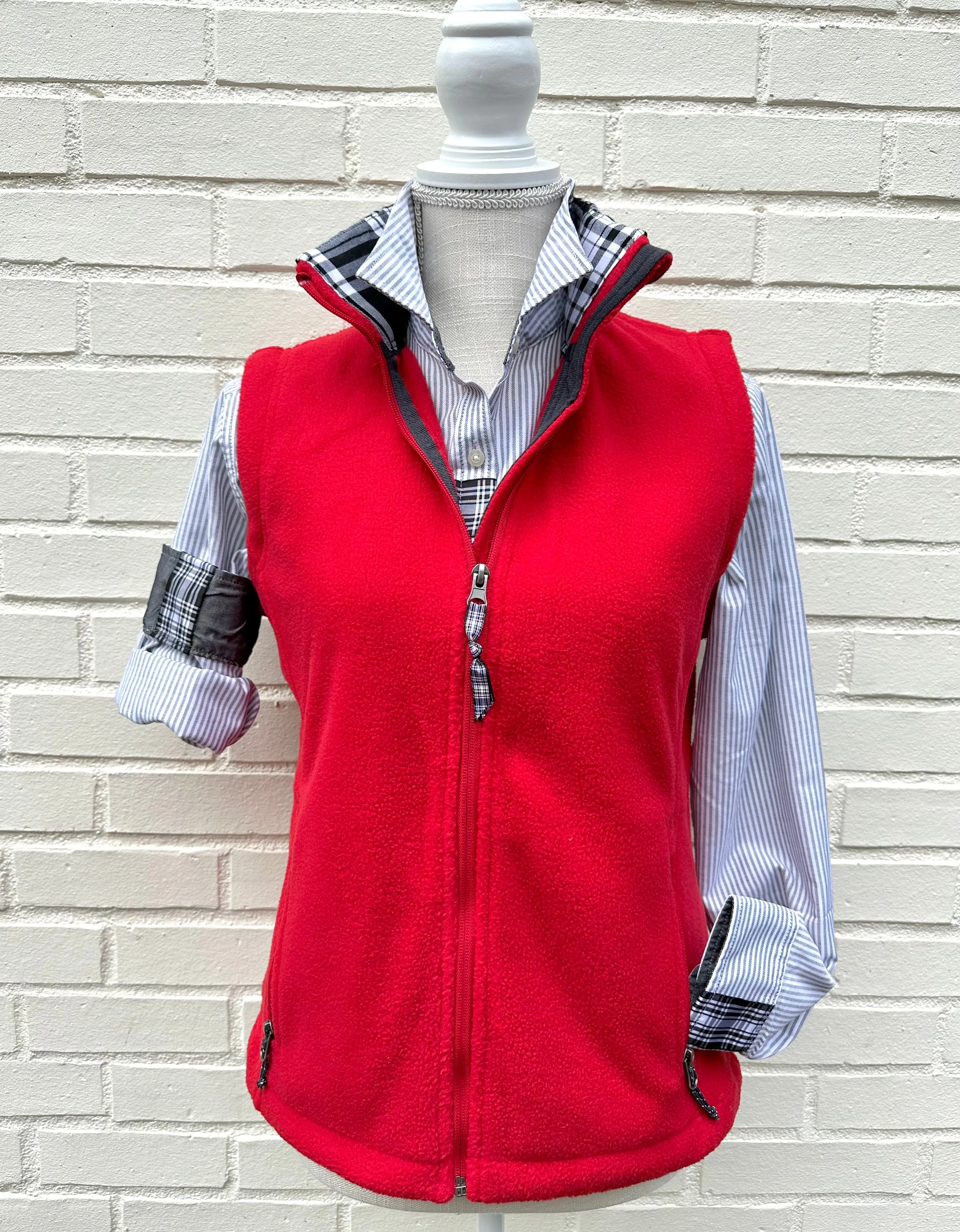 SALE - S, XL & 2XL ONLY - Marsha Fleece Vest (FV04) *FINAL SALE*