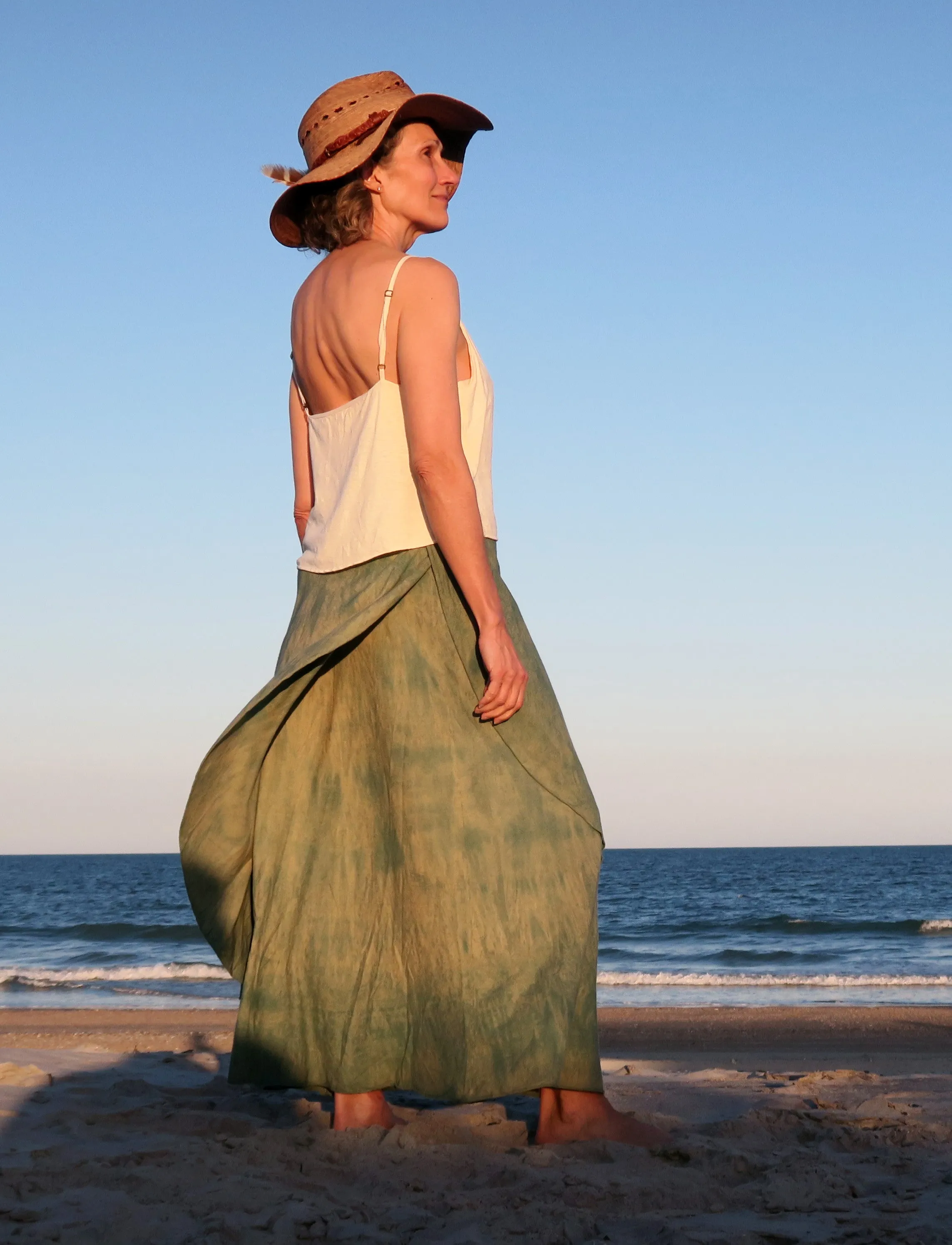 Sarong Simplicity Long Skirt