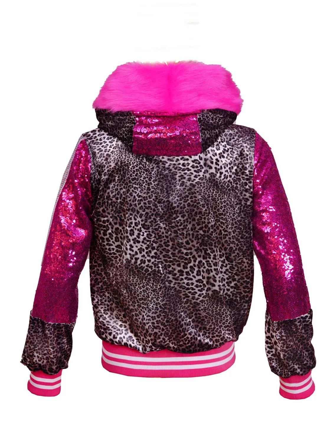 Sassy Snow Leopard | Deluxe Disarray Hoodie | Unisex