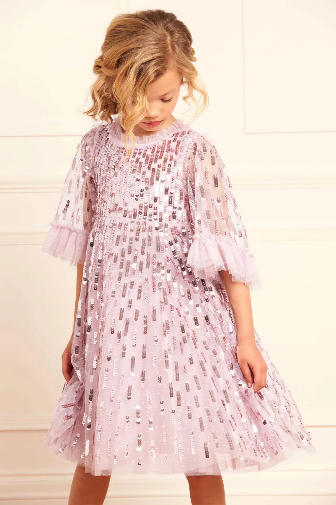 Sequin Dash Kids Dress