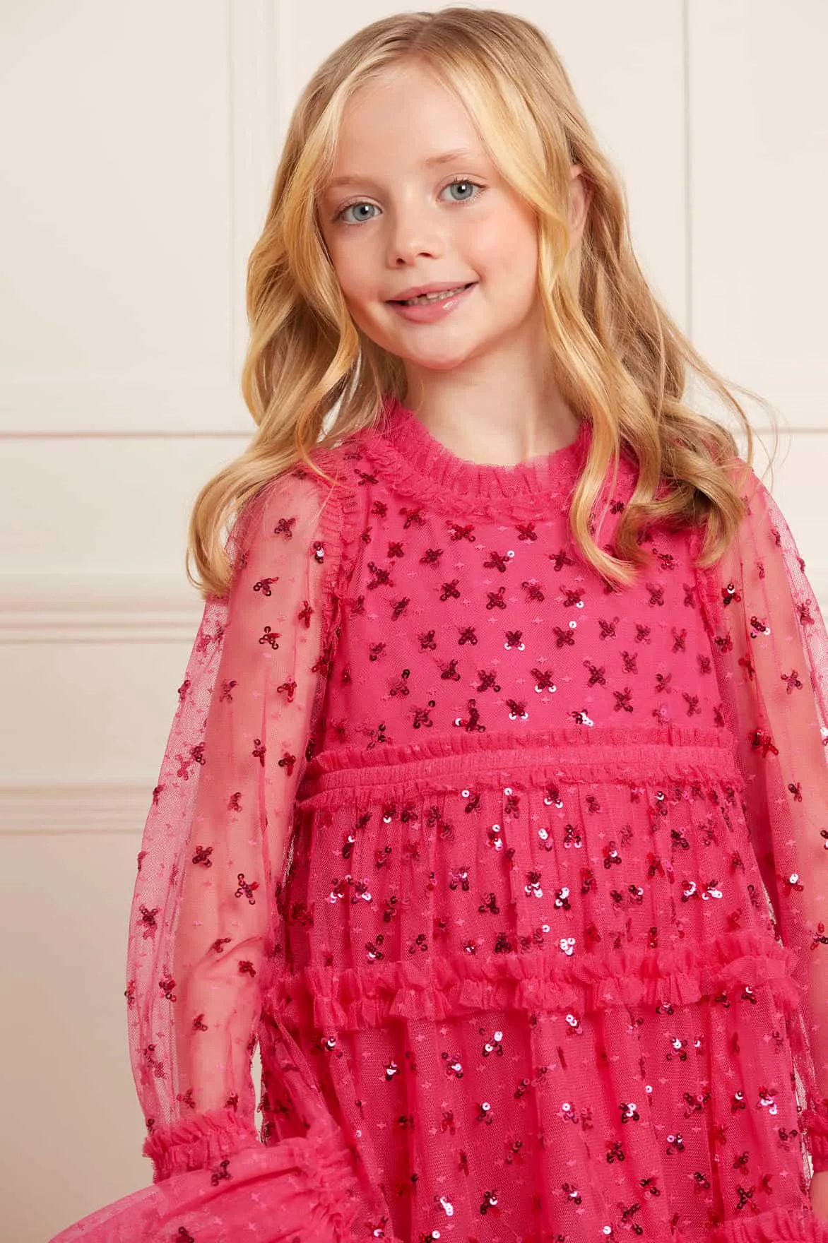 Sequin Kisses Kids Dress