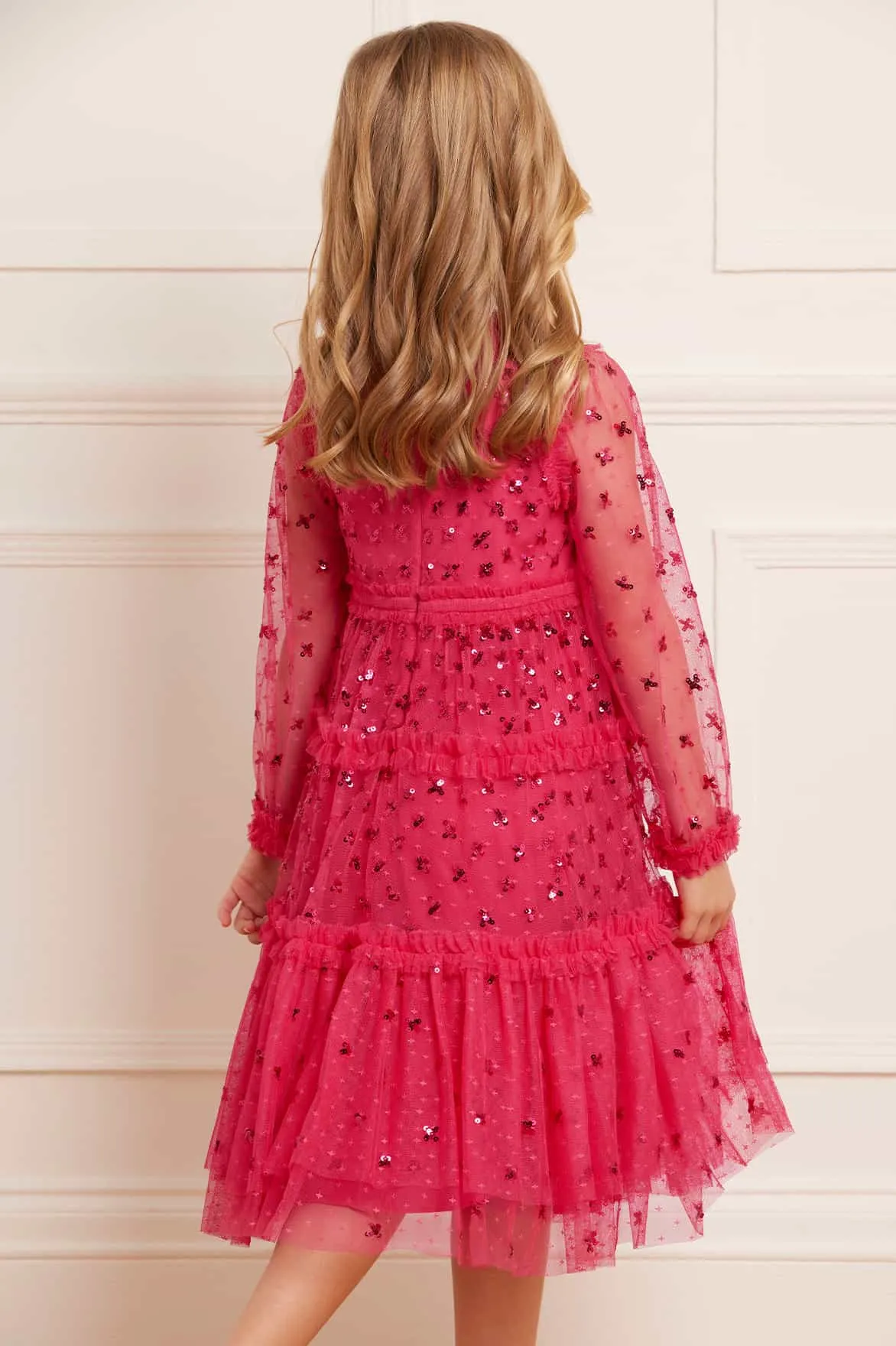 Sequin Kisses Kids Dress