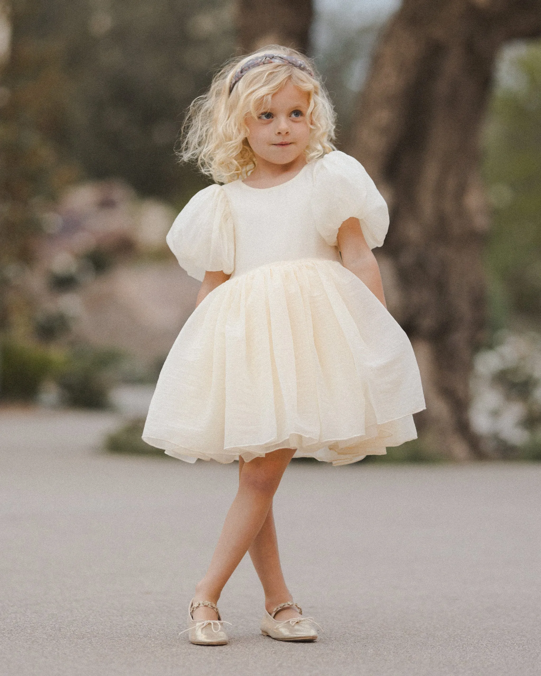 Sofia Dress || Ivory