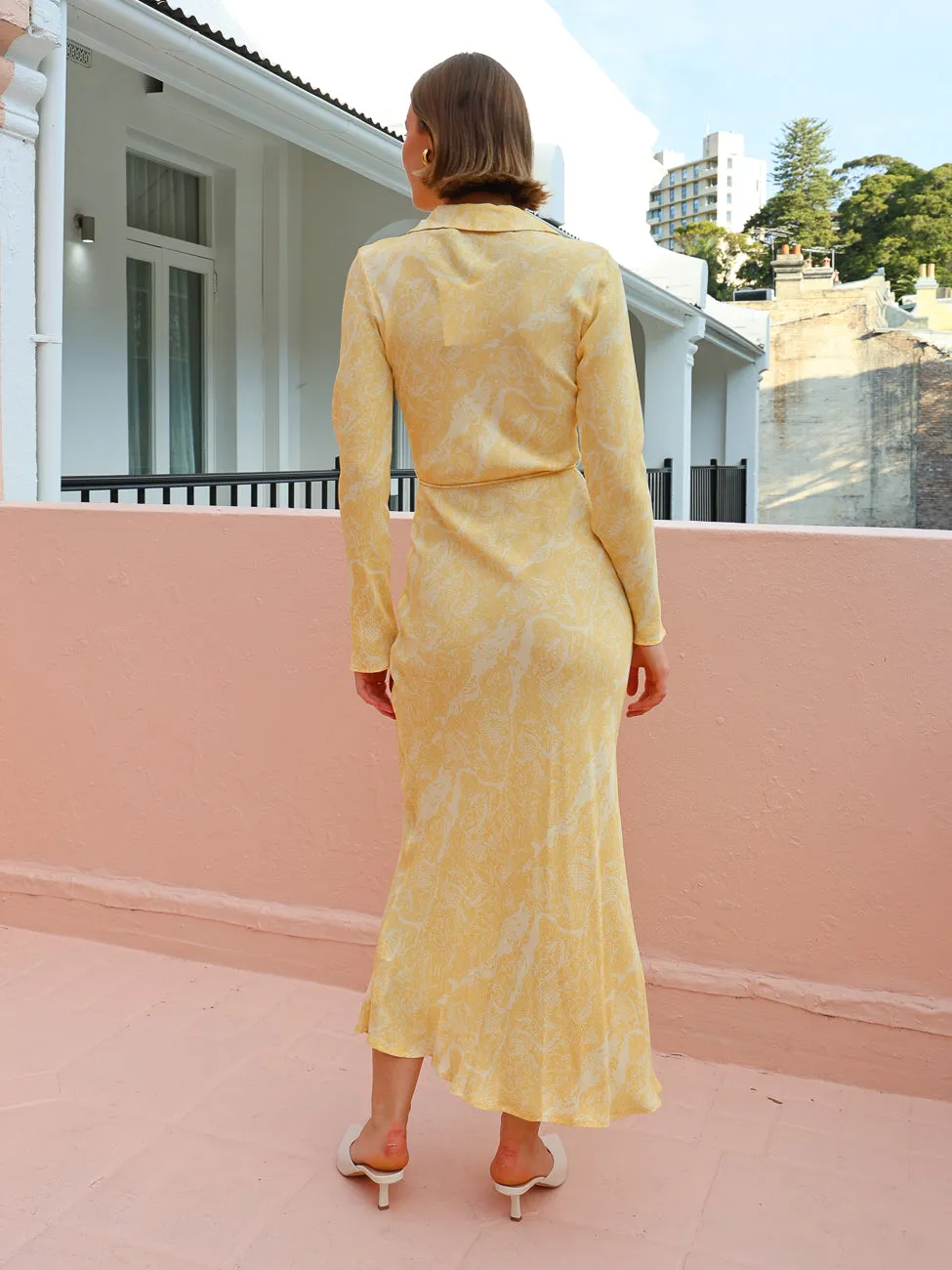 Sovere Inara Maxi Dress in Butter