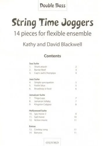 String Time Joggers Double Bass